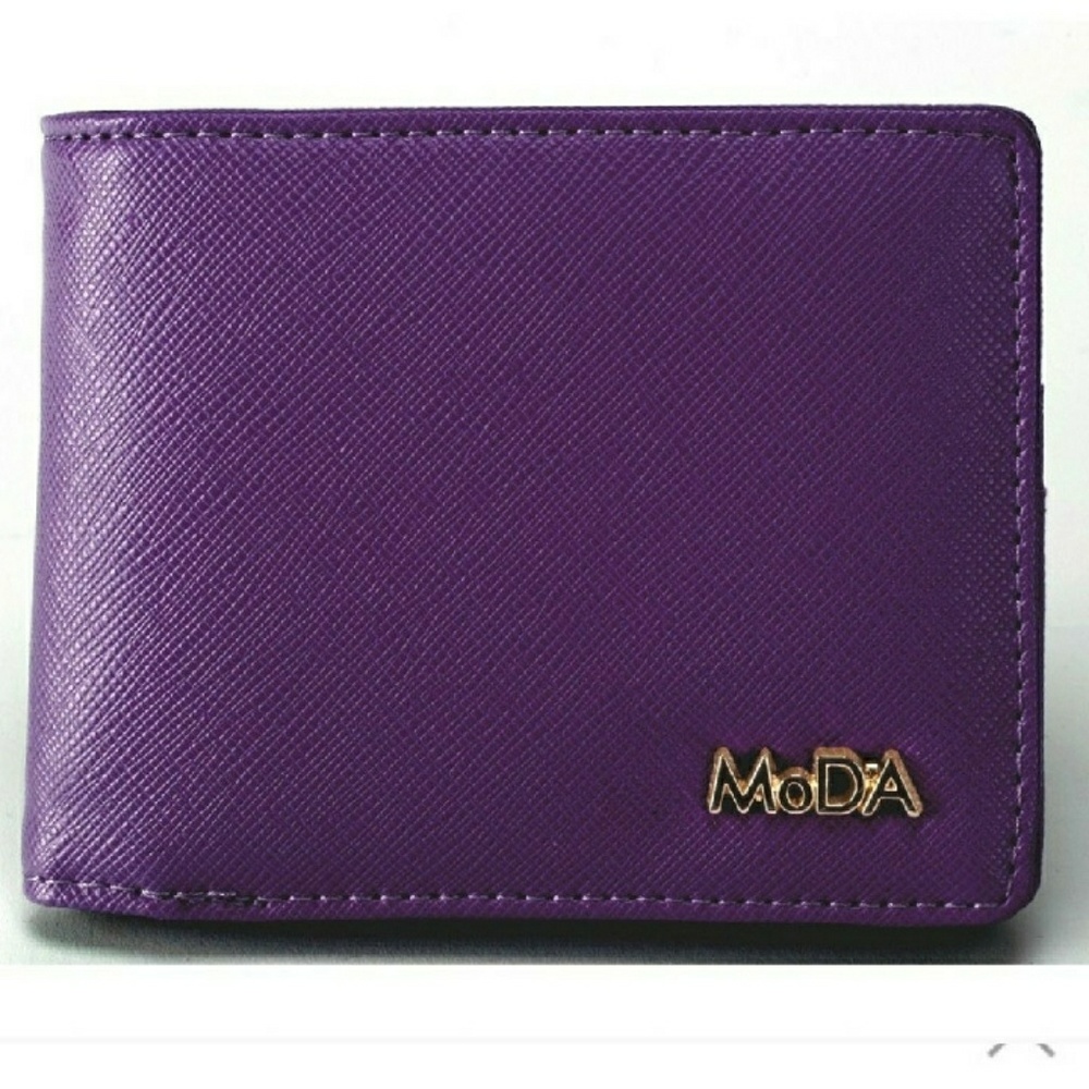 🎀 MoDa Bifold Wallet-Purple - Picture 4 of 5